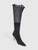 John Galliano Black Suede Lace Trim Boots