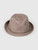 Hermès Taupe Suede Hat