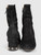 Valentino Garavani Black Suede Rockstud Heel Boots