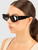Alaïa Black Cat Eye Tinted Sunglasses