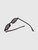 Bottega Veneta Black Oval Ribbon Sunglasses