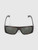 Saint Laurent Havana Square Oversized Sunglasses