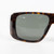 Saint Laurent Havana Square Oversized Sunglasses