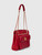 Chanel 2012 Red Quilted Leather CC Square Bag