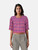 Balmain Pink Tweed Short Sleeve Blouse
