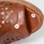 Prada Brown Leather Laser Cut Sandals
