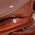 A.P.C. Brown Leather Demi-Lune Crossbody Bag
