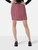 Miu Miu Striped A-Line Skirt