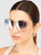 Burberry Blue Gradient Daphne Sunglasses