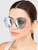 Burberry Blue Butterfly Frame Eugenie Sunglasses