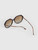 Burberry Havana Geometric Vanessa Sunglasses