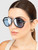 Burberry Blue Aviator Jude Sunglasses