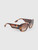 Burberry Havana Rectangle Gradient Sunglasses