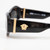 Versace Black Frame Dark Grey Cat Eye Sunglasses