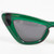 Burberry Green Cat Eye Logo Sunglasses