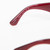 Burberry Red Cat Eye Tinted Sunglasses