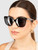 Burberry Black Butterfly Nova Check Detail Sunglasses