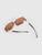 Versace Brown Medusa Head Square Sunglasses