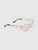 Versace Gold Frame Pink Lenses Butterfly Sunglasses
