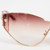 Versace Gold Gradient Orange Brown Sunglasses