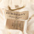 Burberry Ecru Silk Chain Detail Blazer
