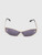 Versace Gold Frame Violet Butterfly Sunglasses