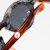 Burberry Grey & Brown Round Tortoiseshell Sunglasses