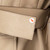 Prada Vintage 2002 Beige Leather Trench Coat