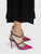 Valentino Garavani Fuchsia Leather Rockstud Heels