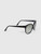 Miu Miu Black Round Gradient Sunglasses
