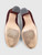 Gianvito Rossi Burgundy Suede Round Toe Pumps