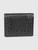 Prada Black Woven Leather Wallet