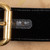 Prada Black Velvet Buckle Slides