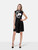 Prada Contrast Collar Detail Dress