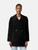 Max Mara Black Double Breast Mid Length Coat