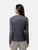 Issey Miyake Grey Pleated Mock Neck Top
