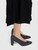 Stuart Weitzman Black Suede Pointed Pumps