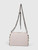 Jimmy Choo Grey Leather Lockett Studded Bag
