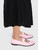 Gucci Pink Leather Cat Loafers