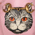 Gucci Pink Leather Cat Loafers