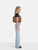 Stella McCartney Brown Perforated Logo Tote