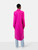 Alexandre Vauthier Neon Pink Wool Coat