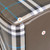 Burberry Brown Check Print Mini Bowling Bag