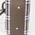 Burberry Brown Check Print Mini Bowling Bag