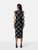 Stine Goya Check Knit Bodycon Dress