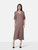 Stine Goya Pink & Black Patchwork Jersey Dress