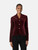FRAME Burgundy Velvet Blazer