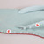 Christian Louboutin Blue Studded Rubber Super Loubi Flip Flops