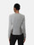Balenciaga Grey Herringbone Front Tie Jacket