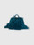 Strathberry Teal Mongolian Long Shearling Fur Bag